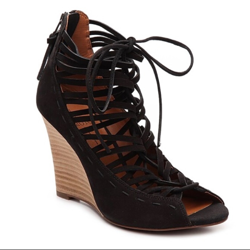 Linea Paolo willow wedge sandals